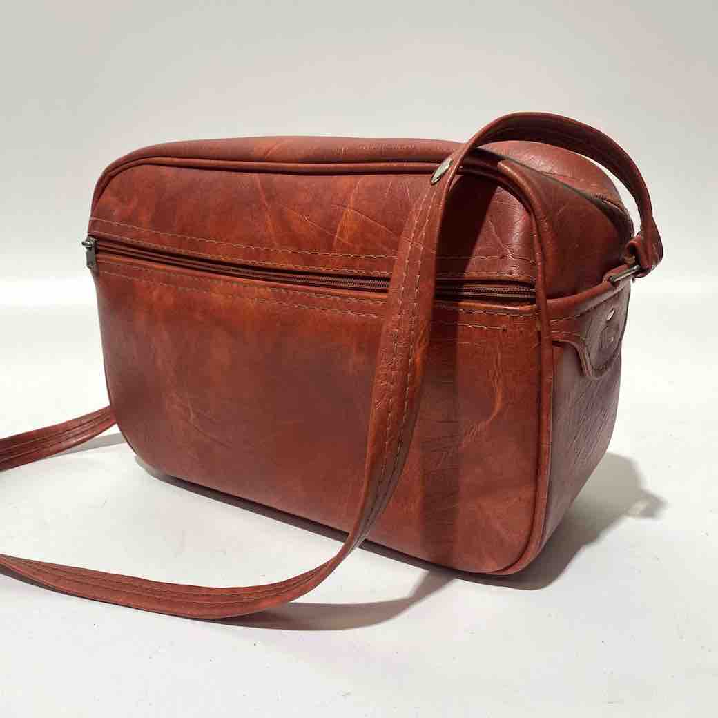 BAG, Retro Red Rust Vinyl